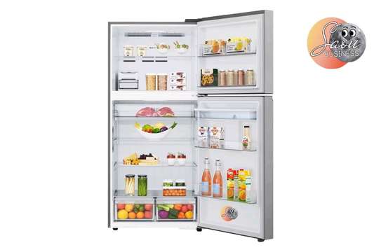 REFRIGERATEUR LG 2PORTES AVEC DISTRIBUTEUR D'EAU GRIS image 3