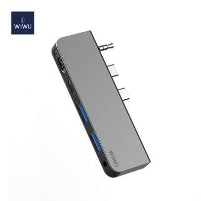 Adaptateur pour ordinateur portable WIWU Alpha MX Pro 5 en 1 image 2