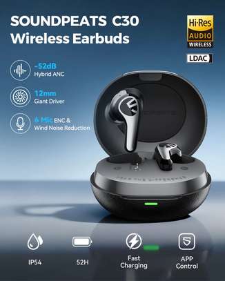 SOUNDPEATS C30 – ÉCOUTEURS SANS FIL BLUETOOTH 6.0 image 4