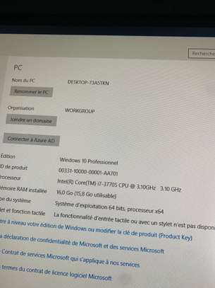 Lenovo core i7 /16g /1terra 24 pouces image 5