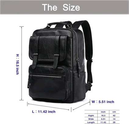 Sac à dos en cuir Pu, Classes et Élégant image 1