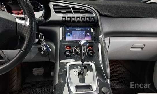 Peugeot 3008 diesel 2017 boîte auto intérieur cuir blanc image 9