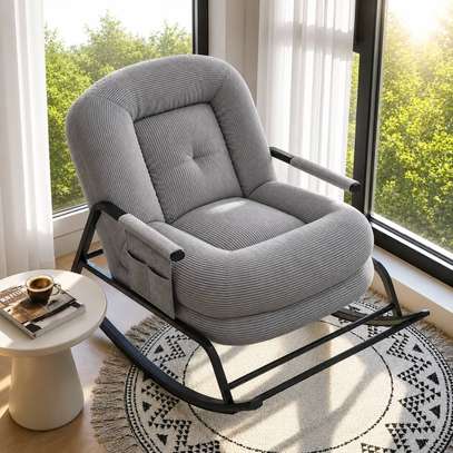 fauteuil à bascule moderne et ultra-confortable image 8