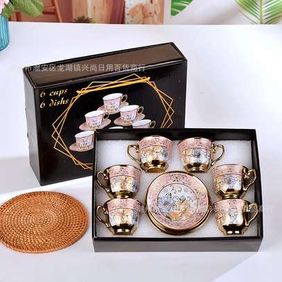 Ensemble tasses et sous tasses image 1