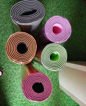 Tapis yoga enroulable antidérapant, Écologique image 4