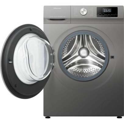 MACHINE À LAVER 10KG HISENSE FRONT LOAD GRIS image 1