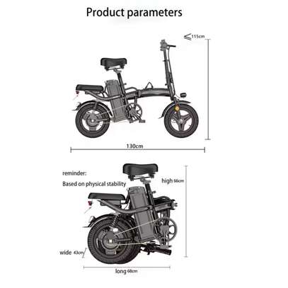 Vélos électriques Pliables 48V 10AH image 3