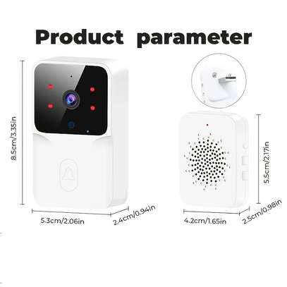 Sonnette de porte connectée wifi  - visionnage  à distance image 6