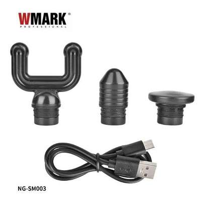 WMARK - Pistolet de massage à batterie avec 4 têtes image 13