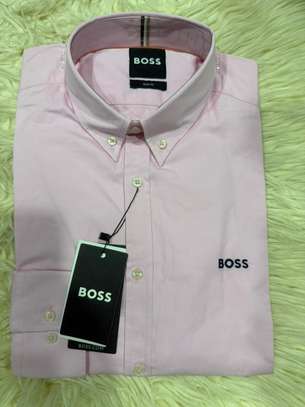Boss chemise  col boutonné manches longues image 5