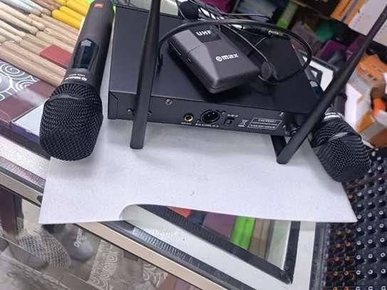 Système radio Double Micro Sans Fil VHF | OMAX AWM-495V3 image 6