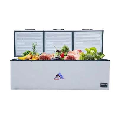 CONGELATEUR 900LITRES ASTECH HORIZONTAL 3PORTES GRIS CH920AC image 1