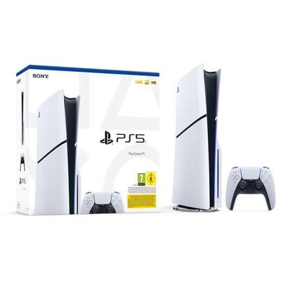 Sony PlayStation 5 4K DualSense Blanc Noir image 3