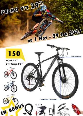 VELO VTT TAILLE 29" EN ALUMINIUM PROMO image 1