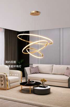 Plafonnier LED au Design Moderne avec trois spirale image 6