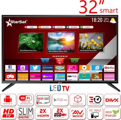 Smart tv 32 pouces Star Sat télévision + wifi + android image 1