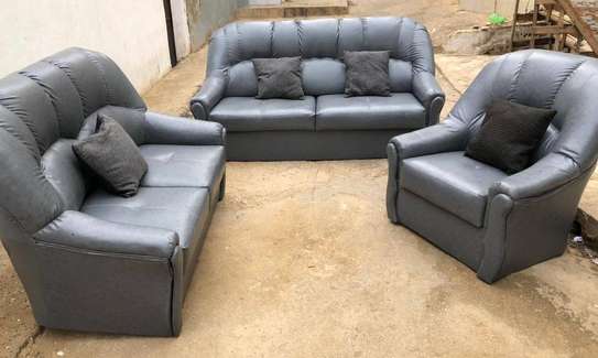 Salon de 7 place en simili cuir England bon prix image 3