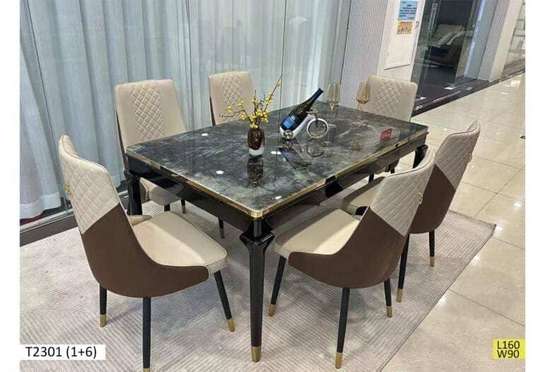 TABLE À MANGER T2301(1+6) image 1