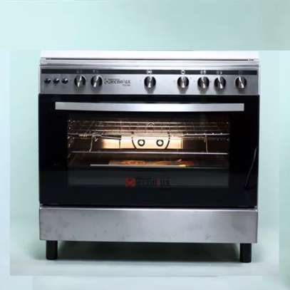CUISINIERE TECHNOLUX 5FEUX 90X60 INOX TEC90 image 3
