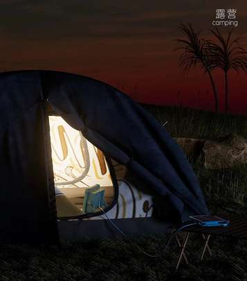 Lampe solaire et Batterie externe 2 en 1 - 100W image 8