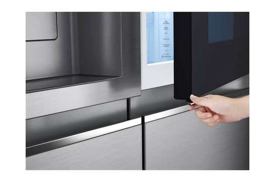 REFRIGERATEUR LG SIDE BY SIDE 2PORTES AVEC FONTAINE GRIS image 3