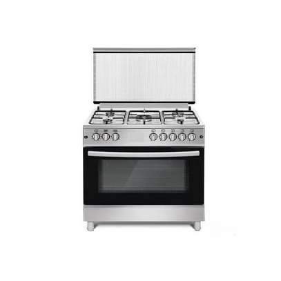 CUISINIÈRE ROCH 5 FEUX 90×60 INOX F9L50 G2-IL image 2