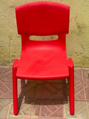 Chaise et tabouret en plastique enfants image 15