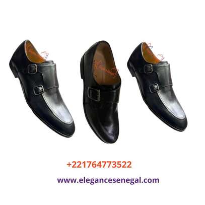 Chaussure de luxe 100% Cuir authentique pour homme image 15