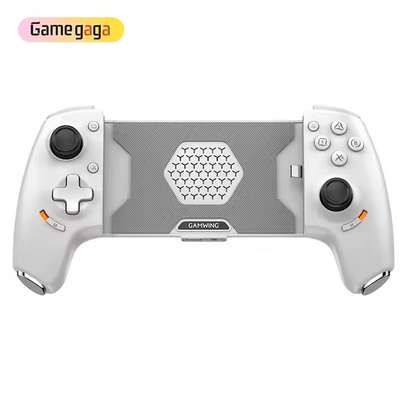 Gamegaga manette smartphone blanche joystick analogique image 4