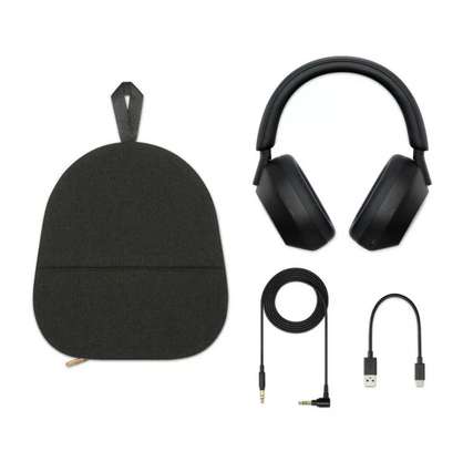 Casque sans fil Bluetooth antibruit Sony WH-1000XM5 - Noir image 2