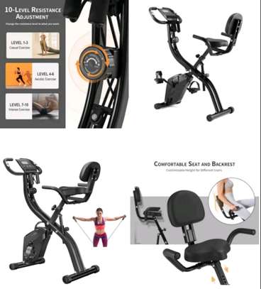 Vélo d’Appartement Pliable avec Écran LCD Multifonction image 10
