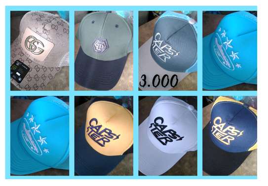 Casquettes Gucci, Philipp Plein, Caps Silver ajustables image 1