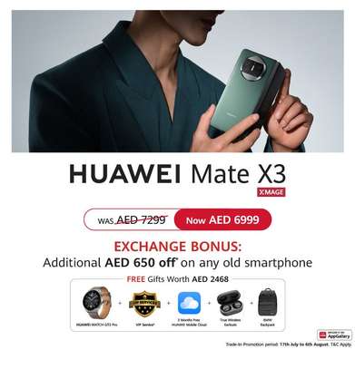 Huawei Mate X3 + watch ⌚️ buds image 3