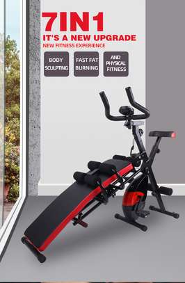 Vélo d'exercice magnétique multifonctionnel image 2