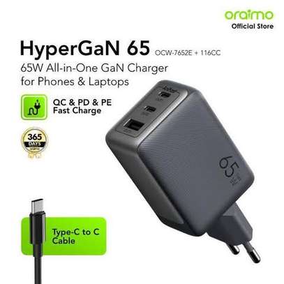 Chargeur Oraimo ordinateur portable phone câble CversC, 65W image 4
