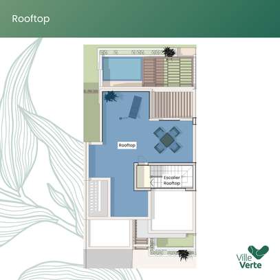 Villa F5 neuf à vendre - Ville Verte au Lac Rose image 9