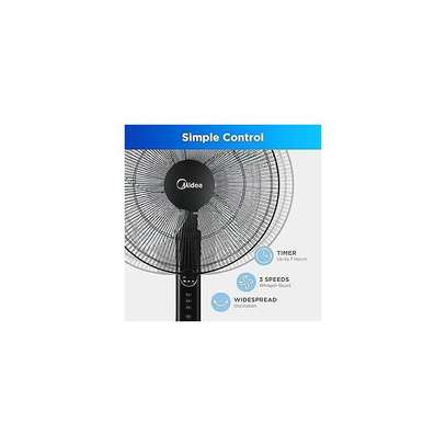 Midea Grand Ventilateur 18" sur Pied, Puissance 75 W image 2
