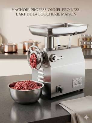 Hachoir à Viande Professionnel Électrique N°22 image 2