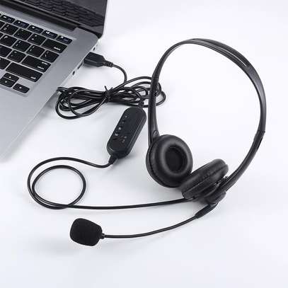 Casque USB filaire à réduction de bruit avec microphone image 14