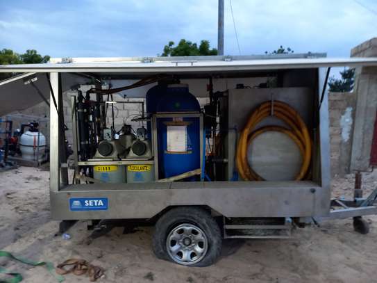 Unité mobile de traitement d'eau potable image 2