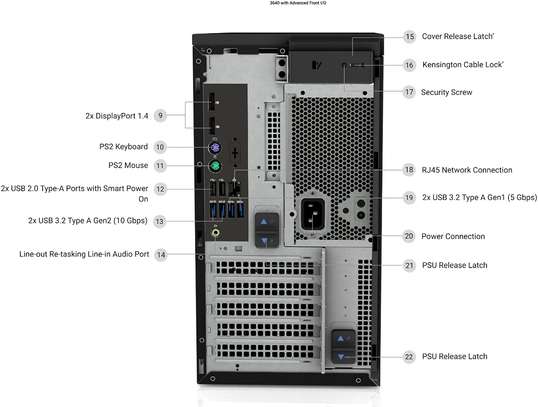 PC Ordinateur Dell Precision 3640 Tour image 5