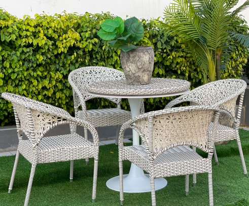 TABLE JARDIN + 4 CHAISES image 9