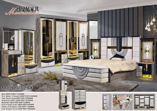 Chambre a coucher 8battants 9pcs image 1