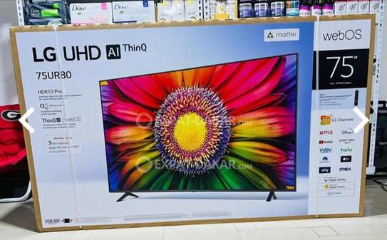 TÉLÉVISEUR LG 75 Pouces AI ThinQ 4K UHD image 1