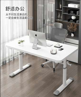 Table bureau ajustable en hauteur - 100X60cm image 1