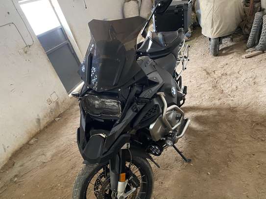 Bulle black et 2 proteges phares pour moto GSA1250 image 3