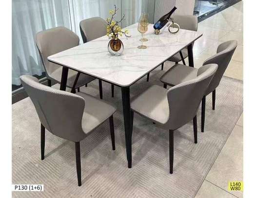 TABLE À MANGER P130–2(1+4) image 1