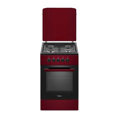 Cuisinière 4feux 50/50 Haier rouge image 1