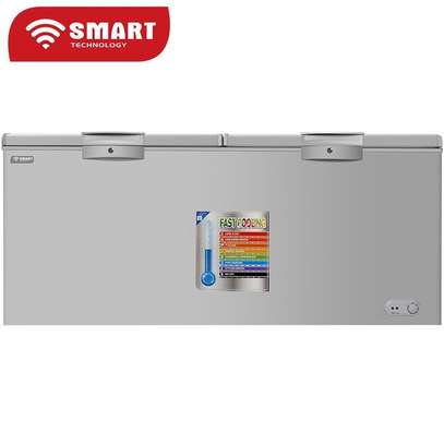 CONGÉLATEUR 600LITRES SMART TECHNOLOGY HORIZONTAL GRIS image 3