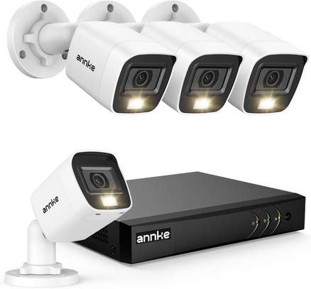 Kit de 4 vidéosurveillance filaire ANNKE 5MP image 1